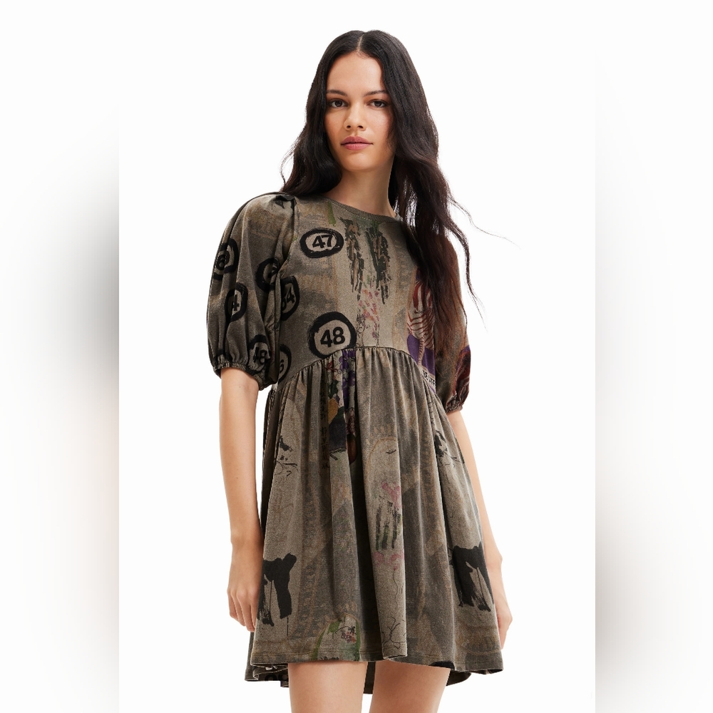 Desigual. Womens XS short boho dress